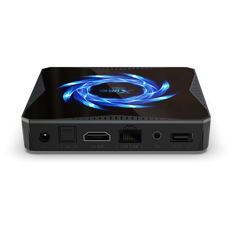X96 q max smart tv box android 10 4gb 32gb 64gb media player 3d video 2.4 ghz wifi hdr set top box