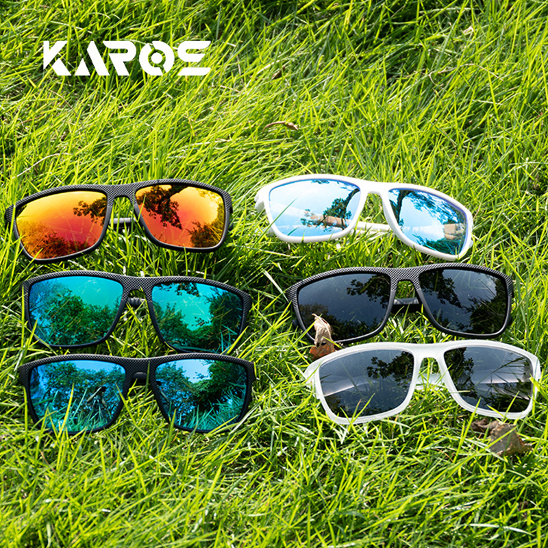 KAROS Polarized Cycling Sunglasses Men Women UV400 Sun Glasses Sports Goggle Camping Hiking Bicycle Eyewear Equipment