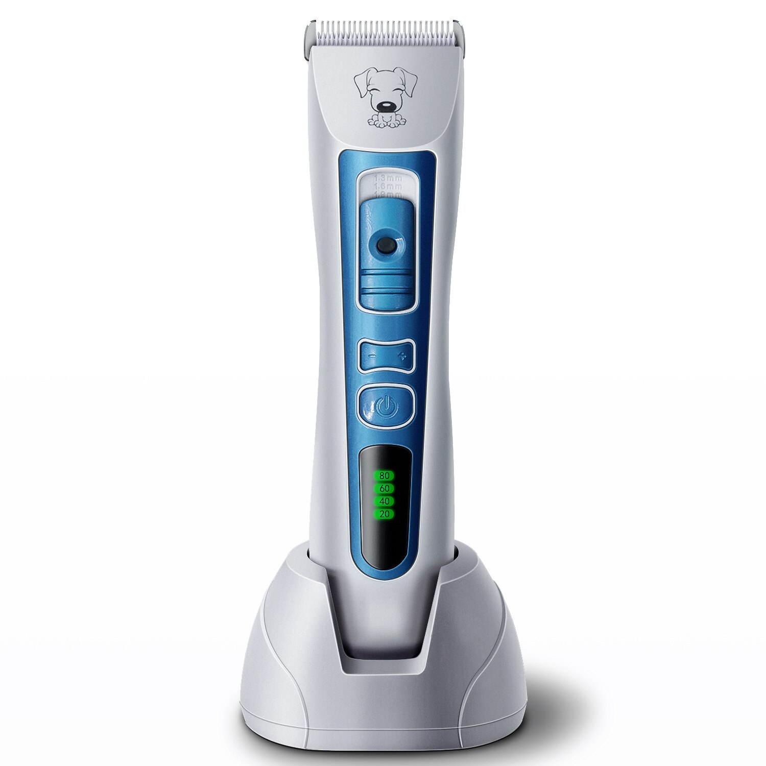 Surker Sk-309 Electric Pet Dog Hair Trimmer Pet Dog Grooming Clippers, Animal Cordless Pet Hair Shaver, Grooming Trimmer Kit M