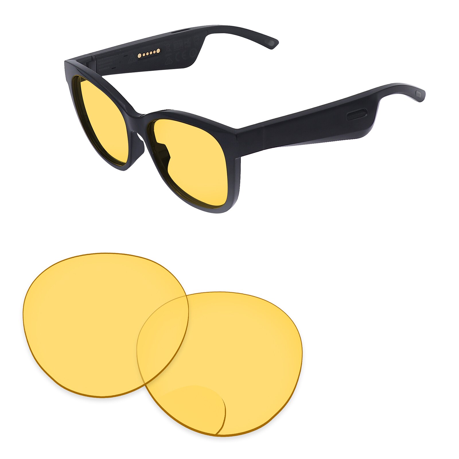 Alphax – verres de remplacement pour lunettes de soleil, polarisées, pour Bose Rondo S/M, Options multiples