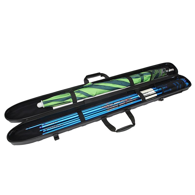 130cm-140cm kalastuspussi anti-kalastusreppu anti-shock abs materiaali viehe onkilaukku vedenpitävä
