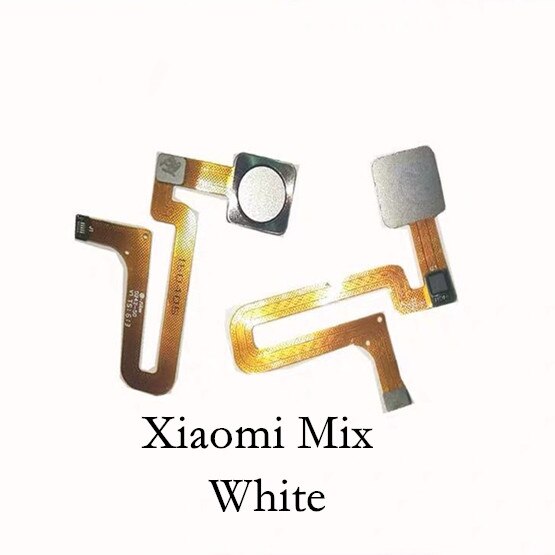 Home button fingerprint sensor flexible cable for Mi Mix 2 2s mobile phone repair accessories: Mix White