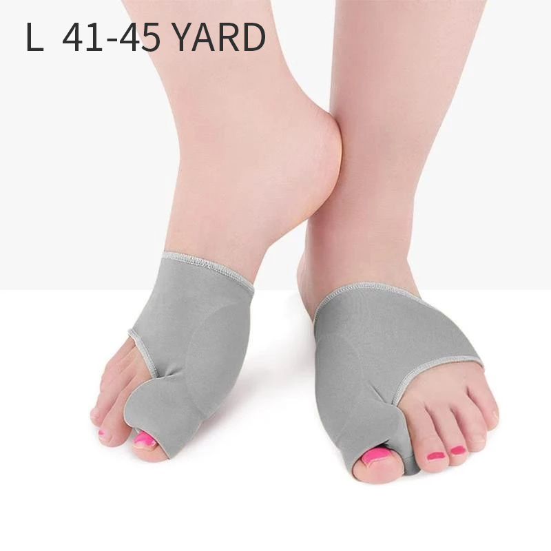 Toe Separator Hallux Valgus Schiene Pediküre Werkzeug Bunion Corrector Fußpflege Knochen Daumen Haarglätter Pediküre Orthese 1 Paar/2pcs: 1Pair G156 L