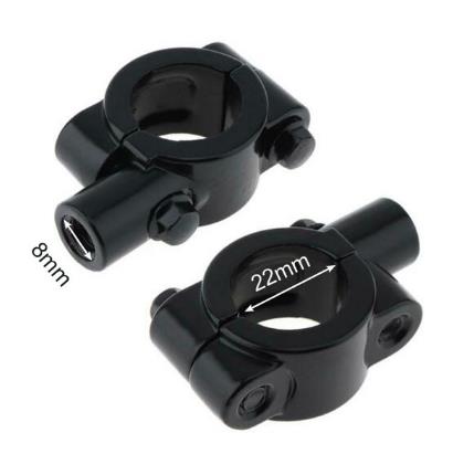 thumbnail image 2 of BestPrice Universal Shock Absorber Set - 2 Piece, 300 Mm Black Dampers For Moped/Scooter 2 of 6