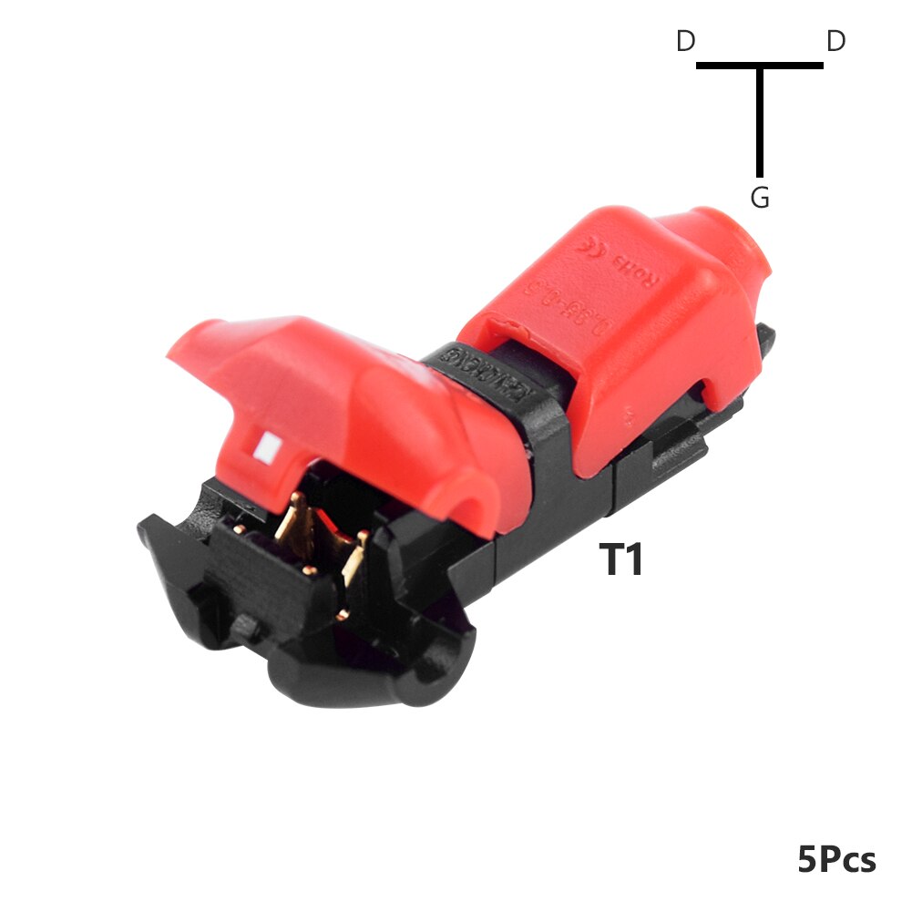5PCS 1/2 Pin T I Type Quick Wire Splice Connectors... – Grandado