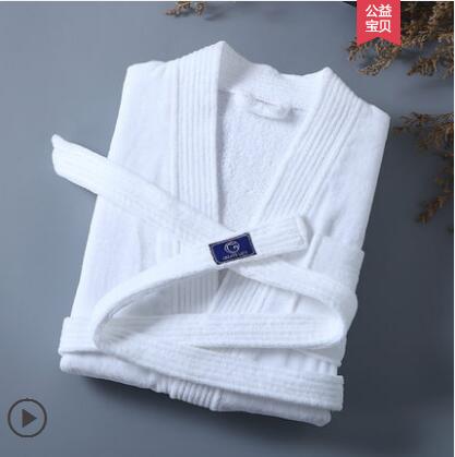 Hotel bademantel Männer und Frauen Baumwolle bademantel Frühling Fünf-sterne hotel bademantel: 3 / XL