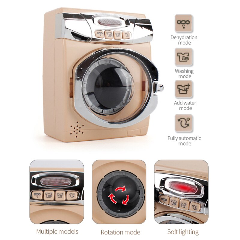 Juguetes para juego de imitación para niños, juego de cocina eléctrico de simulación, horno microondas, juguetes, educativos, juego de aprendizaje Montessori