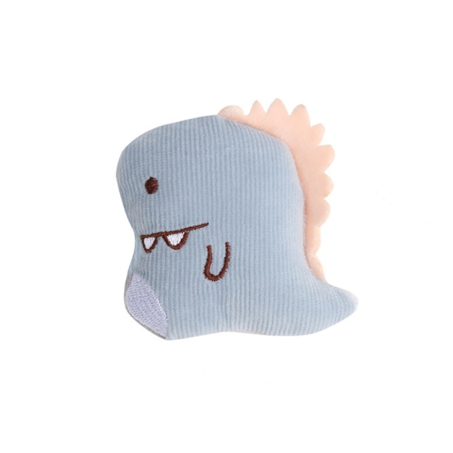 Cat Toy Mini Cat Grinding Catnip Toys Funny Interactive Plush Cat Teeth Toys Pet Kitten Chewing Toy Claws Thumb Bite Pet Supply: 6Dinosaur