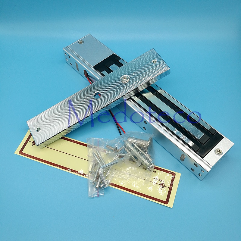 Full No Keypad 125khz Rfid Card Door Access Control System Kit EM ID Card Access Controller +600lbs Magnetic Lock +Power Supply