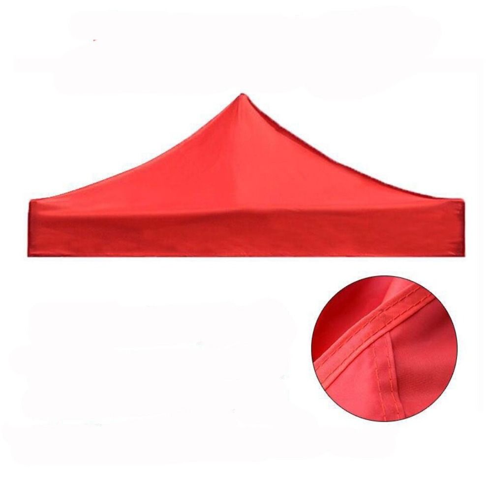 Garden BBQ Gazebo Top Cover Cloth Roof Replacement Fabric Tent Canopy: WHITE
