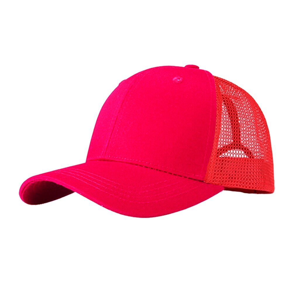 1 pc Baseball Cap Casual Draagbare Sneldrogende Mesh Baseball Caps Sport Caps Zomer Caps Voor Mannen Vrouwen Buitenshuis Activiteiten