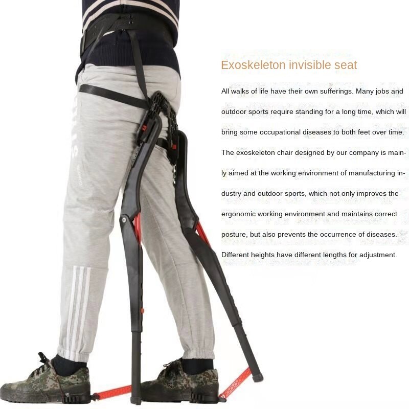 Exoskelett tragbar Sport Leichte Falten Stuhl Angeln Hocker Außen Tragbare Reisetasche Multifunktionale Sitz neue