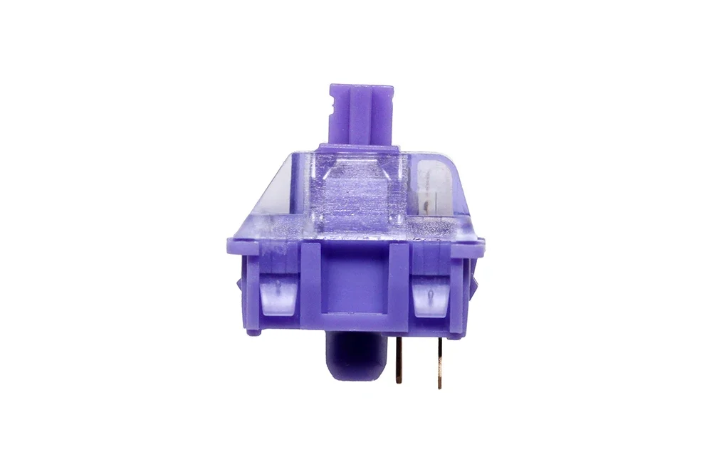 CIY Asura Switch Pre Advanced Tactile Switch 50g do gier Klawiatura mechaniczna Długa sprężyna PC POK Nylon Lubed 50M Fioletowy