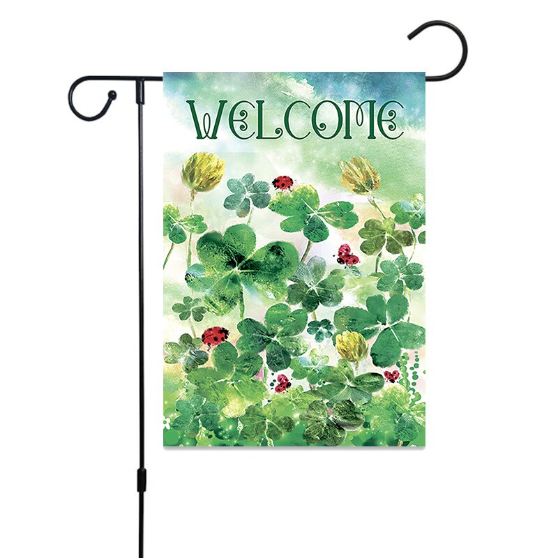 Irske st. patricks day mini yard banner haveflag med haveflag husindretning: H03
