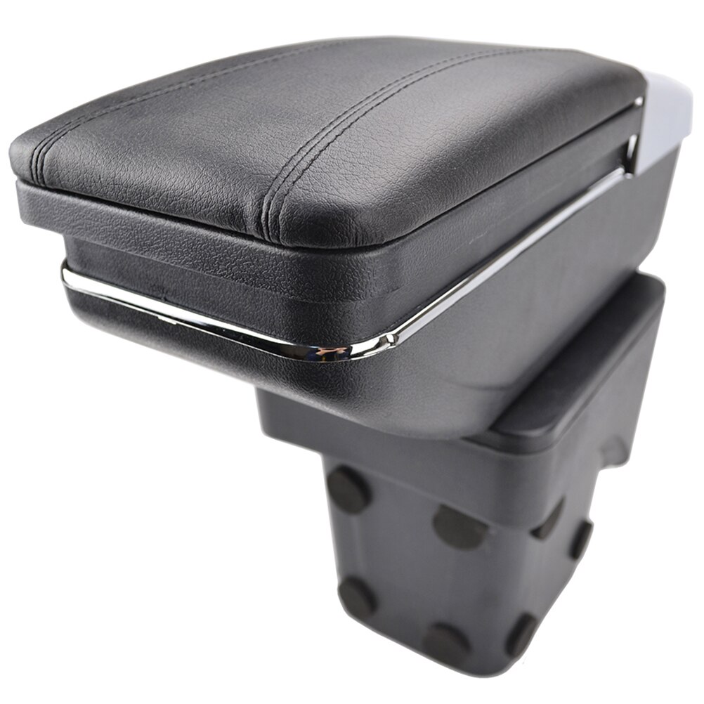 Center Centre Console Storage Box For Ford Focus 2 Mk2 2005 Armrest Arm Rest Rotatable