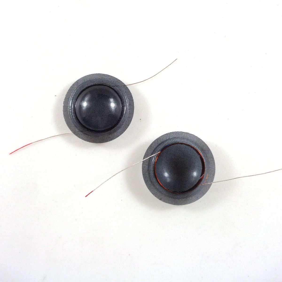 2 Stks/partijen 19.4Mm Transparante Zijde Membraan Dome Tweeters Luidspreker Speaker Spreekspoel