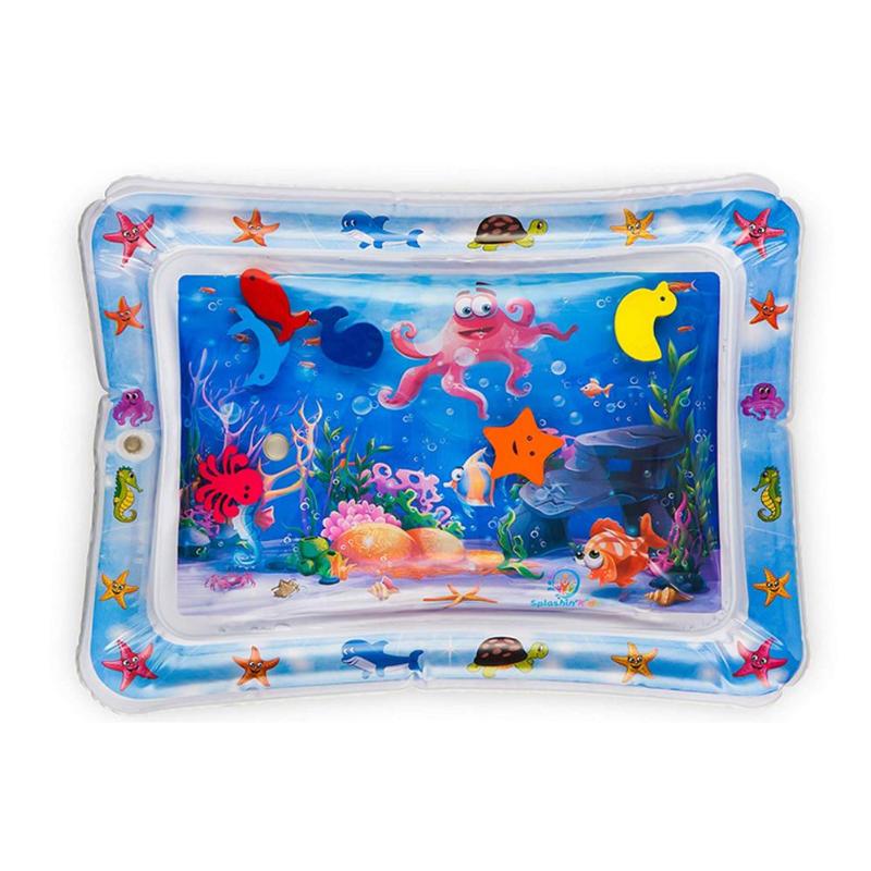 Colchoneta inflable de actividades para bebés, colchoneta de agua para niños, colchoneta de verano para natación, playa, gimnasio: I