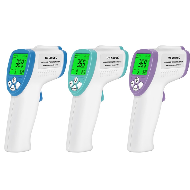 Baby voksen digital termometer pande krop infrarød termometer pistol berøringsfri temperatur måling enhed