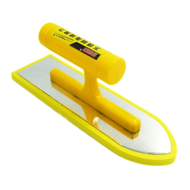Stainless Steel Notch Tile Trowel Lightweight Hand Trowel Plastering Sponge