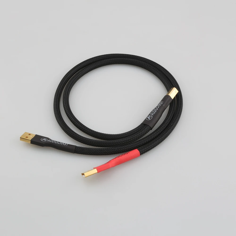 High-End Power Supply Signal Separate USB Cable USB A To B Audio DAC Amplifiers Independent Power PSU Wires