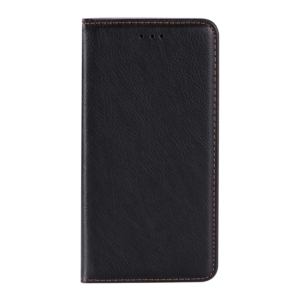 Schokbestendig Case Voor Oppo A9 Flip Case Telefoon Back Cover Voor Oppo A9 A11x Portemonnee Mobiele Telefoon boek Coque: black