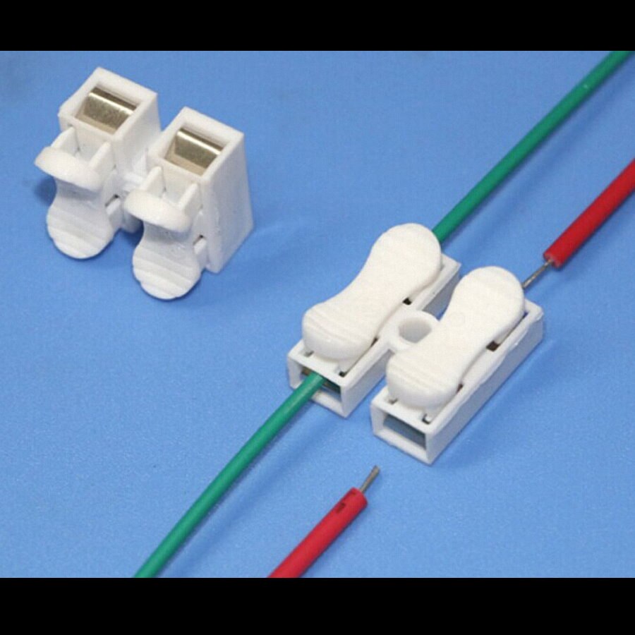 (30 PCS) 2-way 3-way 12-way Quick Fix Terminal Block Wire Cable Connector Max AC250V 10A