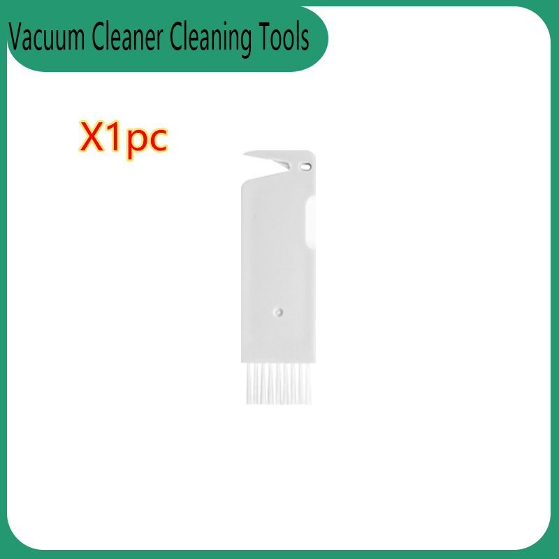Accesorios, filtro de cepillo de rodillo, herramientas de limpieza, destornillador, cuchillo para Xiaomi iRobot Conga iLife Ecovacs, piezas de Robot aspirador: Amarillo claro