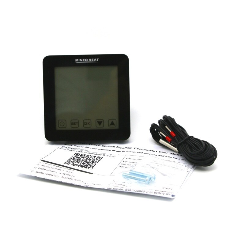 Room Thermostat WiFi Smart Thermostat Electric Floor Heating Temperature Remote Controller for Google Home Alexa Controlled