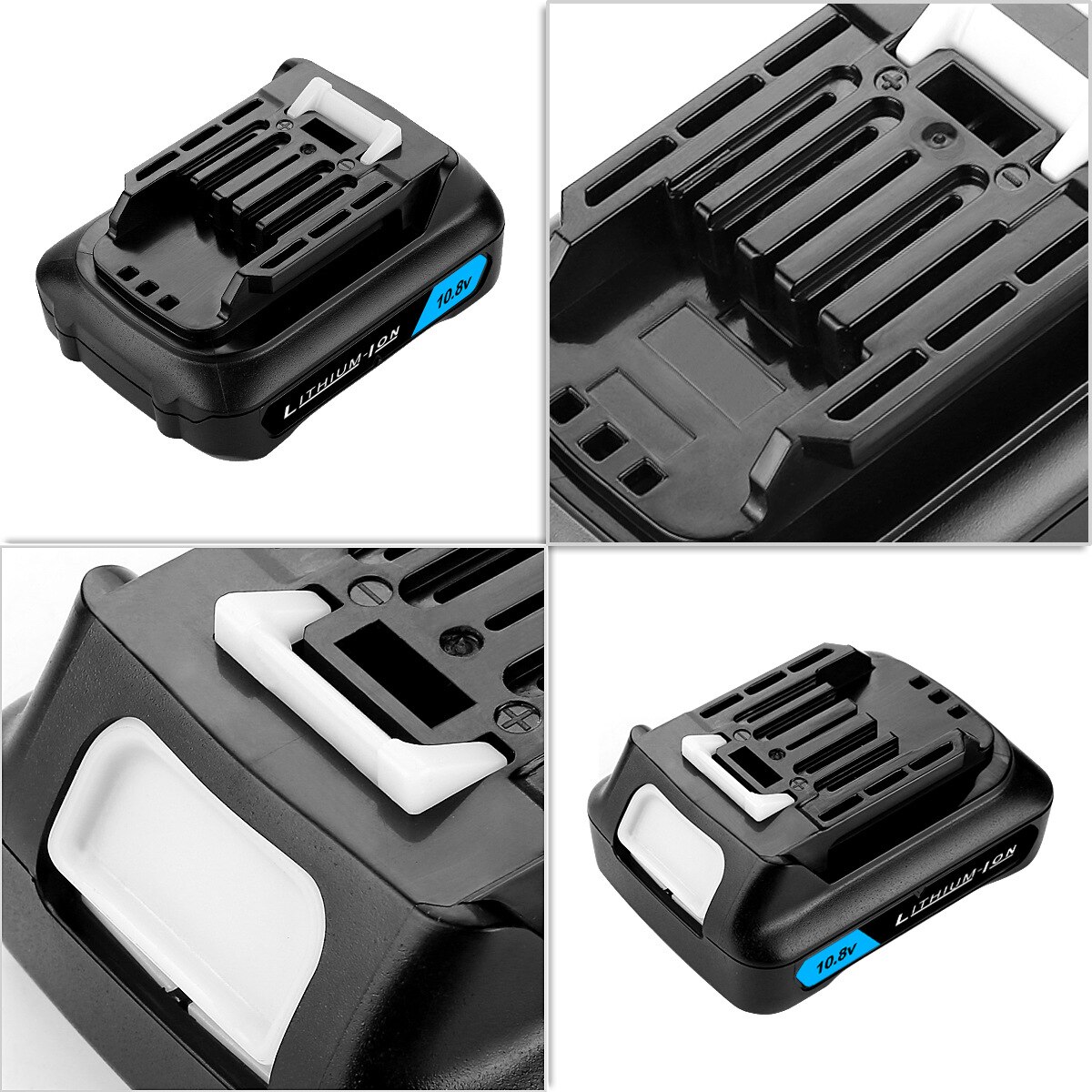 2.0ah 10.8v-12v cxt genopladeligt litiumbatteri til makita  bl1021b bl1041b bl1015b bl1020b bl1040b df331d df031d akku -boremaskine