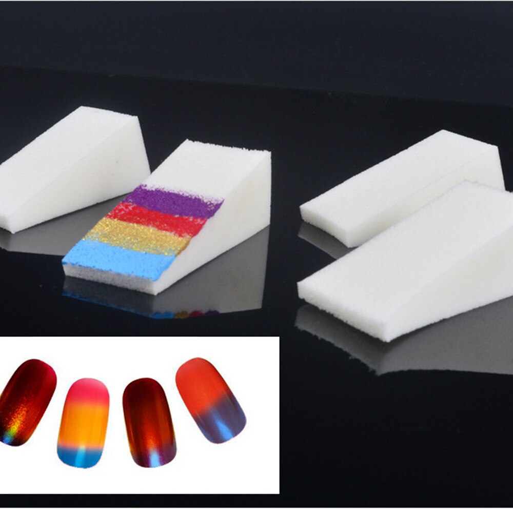 Gradient Sponge DIY Sponge Manicure Tool Gradient Nails Soft Sponges for Color Fade Manicure DIY Nail Art25