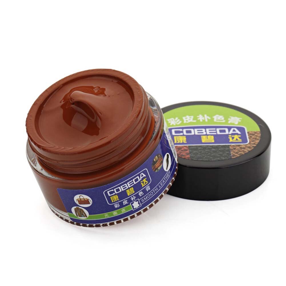 kit di riparazione pelle pelle liquida crema di riparazione riempitivo pelle auto riempitivo riparazione vinile ripristino graffi crepes strumento strappi: giallo