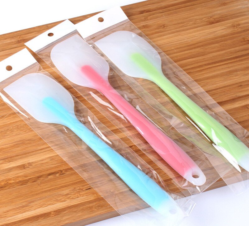 Large Silicone Blade Semi-transparent Cake Spatula Baking Tools Cake Decorating Tools Kitchen Aid Accessories