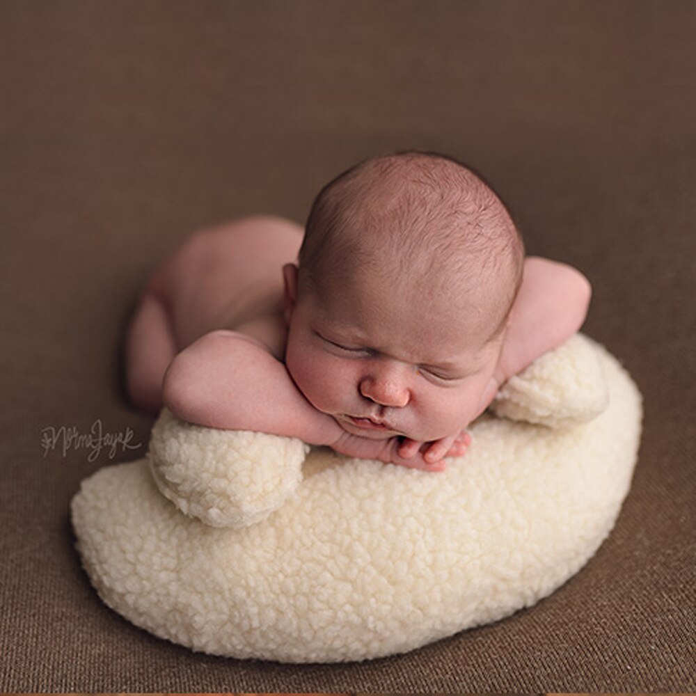 Newborn Baby Photography Props Posing Pillow Basket Filler Photo Prop Cushion Blanket Backdrops Photo Studio: cushion A