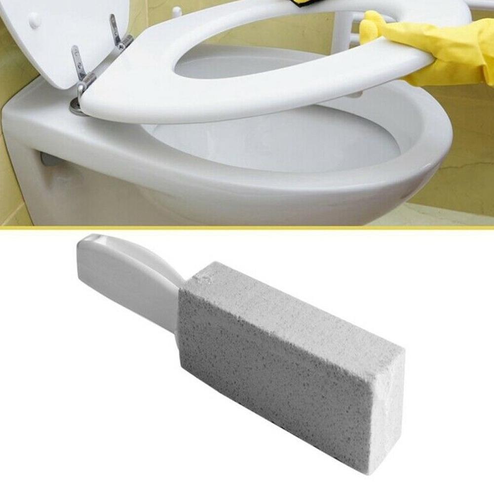 Portable Pumice Stone Water Toilet Bowl Cleaner Brush Wand Tile Sinks Bathtubs 360 Degrees Cleaning Tool Bathroom Gadgets