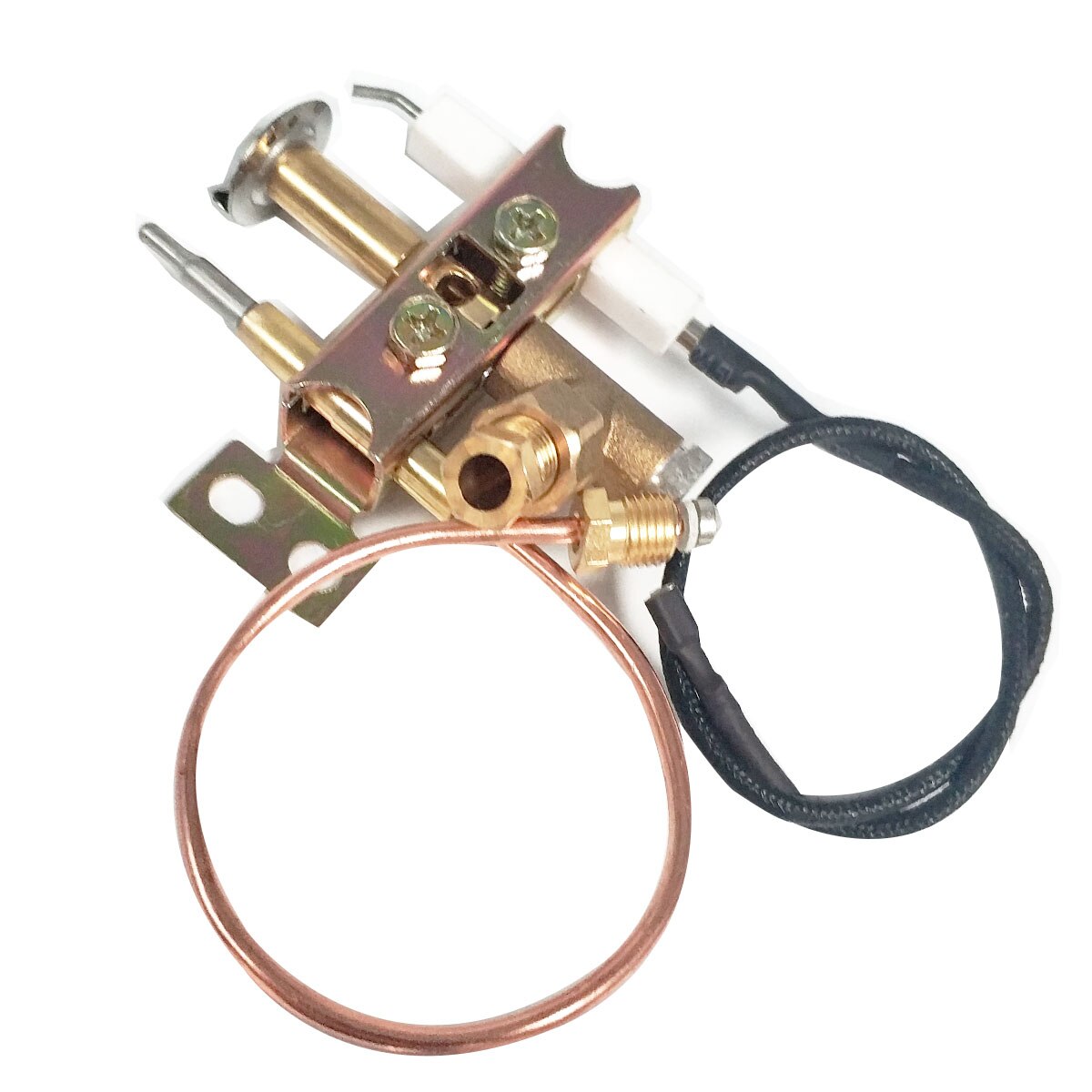 Earth Star Propane Gas Heater Fire Pit Replacement Parts ODS Pilot Burner Assembly Kit with Thermocouple and Ignition Wire 250mm