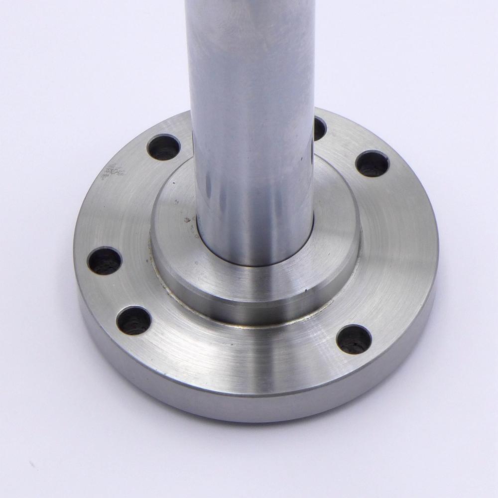 Spindel As Diameter 25Mm Lengte 205Mm Chuck Flens Back Plaat Base Adapter Fit K11/K12/K72-80 80Mm