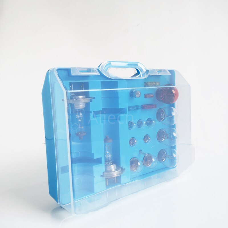 Auto Emergency Kit Halogeenlamp H4 H7 H1 12V 60/55W P43T 1157 P21S25 Atc Zekering T10 w5W BAY15D R5W Multi-Model Lamp Combinatie Set