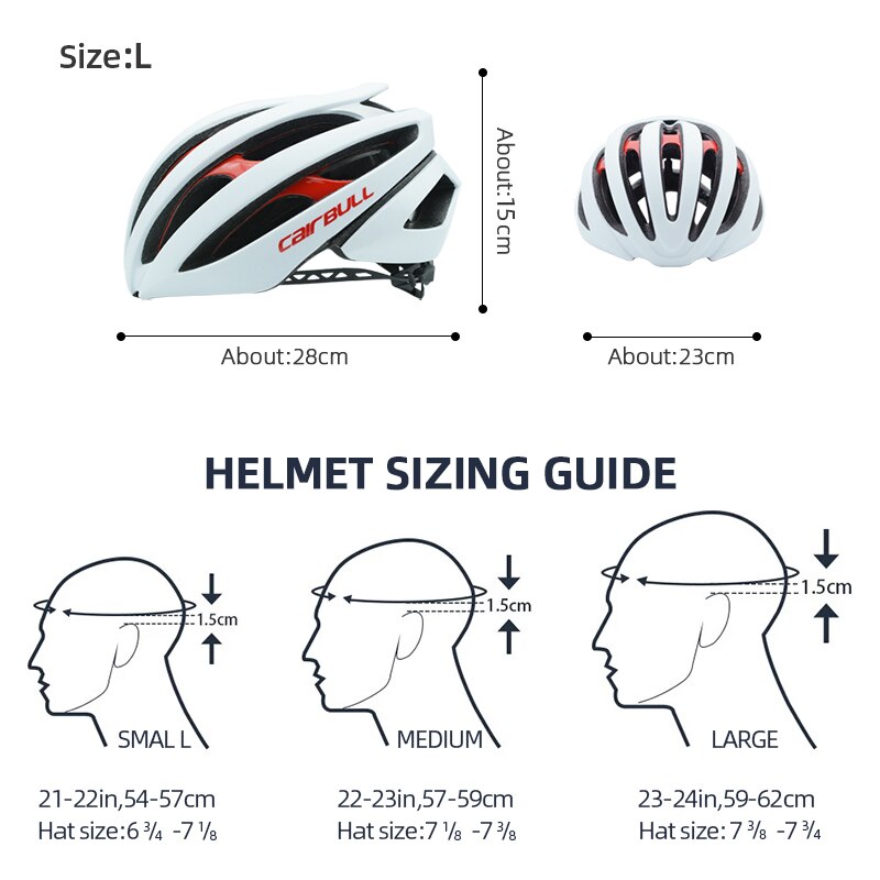 CAIRBULL Cycling Helmet for Man Woman Road Mtb Double EPS Structure Helmet Ultra-light Comfortable Breathable Safety Bike Helmet