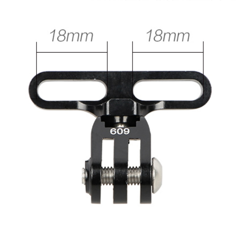 GUB 609 Fahrrad Kamera Halterung mit Taschenlampe Halterung Adapter Fahrrad MTB Radfahren Aluminium Legierung Kamera Stehen Für GoPro