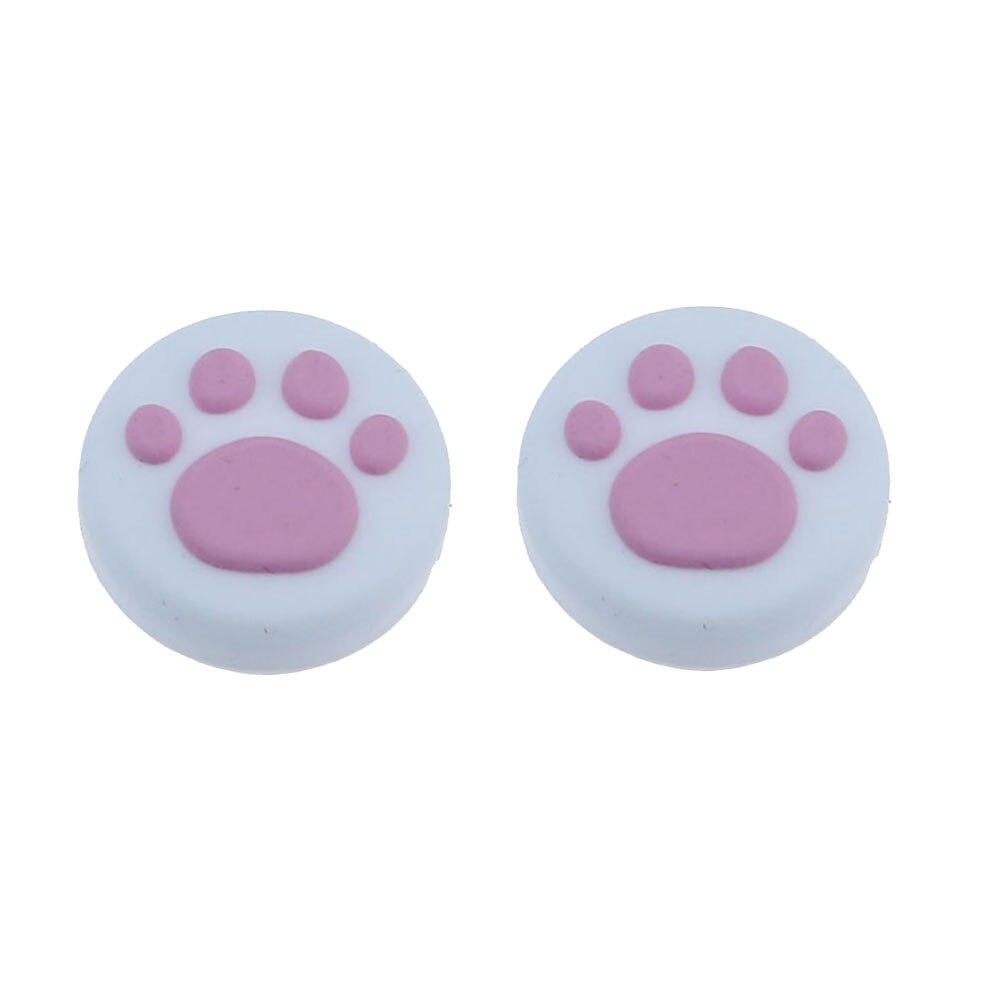 JCD 2pcs Cat Paw Claw Silicone Thumb Grips Cover for Nintend Switch NS Joy Con Analog Stick Caps Skin for JoyCon Joystick Grip: 53