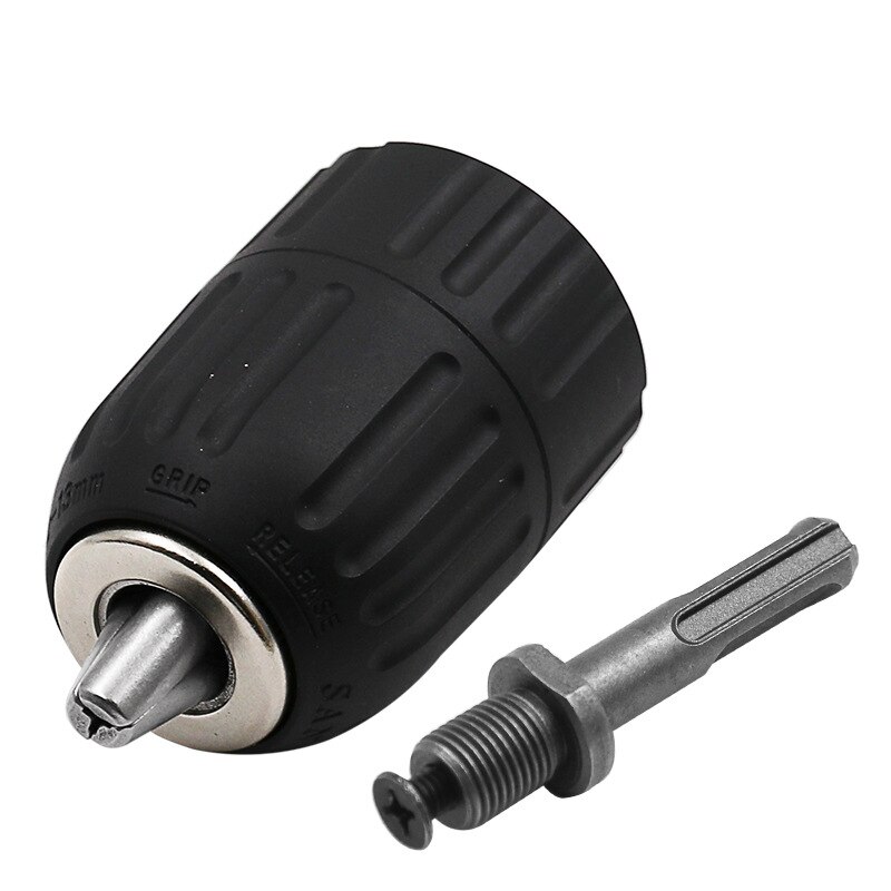 Drill Chuck Adapter Convert Impact Wrench Into Electric Drill 1/2"-20UNF & 3/8"-24UNF Thread 3 Jaw SDS Plus Mini Drill Chuck