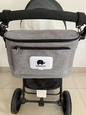 Skötväska tecknad barnvagnsväska organisatörsväska blöjväska skötväskor vagn buggy barnvagn vagn korgkrok barnvagnstillbehör: 5