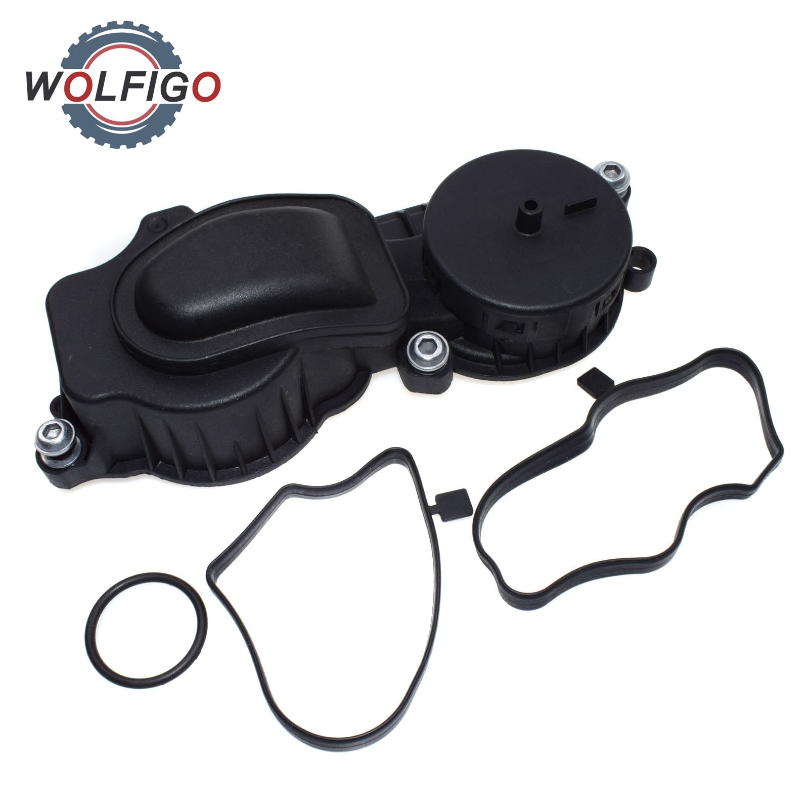 WOLFIGO Breather Crankcase Oil Seperator Valve for BMW 3 E90 E91 E92 E93 325 330D 5 E60 E61 535d 7 E65 X3 E83 X5 X6 11127794597