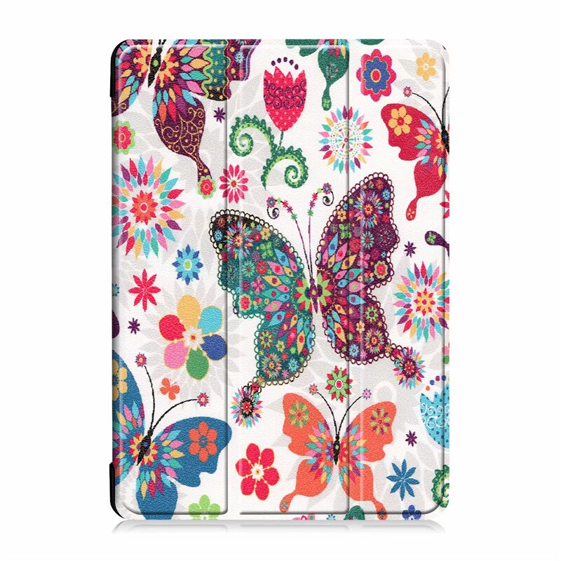 Sprawa dla Lenovo Tab M10 TB-X505F TB-X505X TB-X505L TB-X605F TB-X605L 10.1 cal składany stojak pokrywa dla Funda Lenovo Tab M10 przypadku: Butterfly