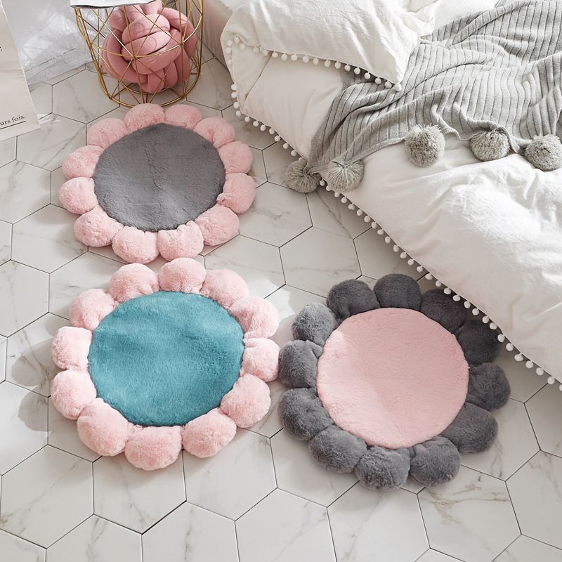 Voermat voor huisdieren, bloemenmat voor huisdieren, dubbellaags, waterdichte kattenbakmat, meerdere kleuren om uit te kiezen, kennelmat voor honden en katten