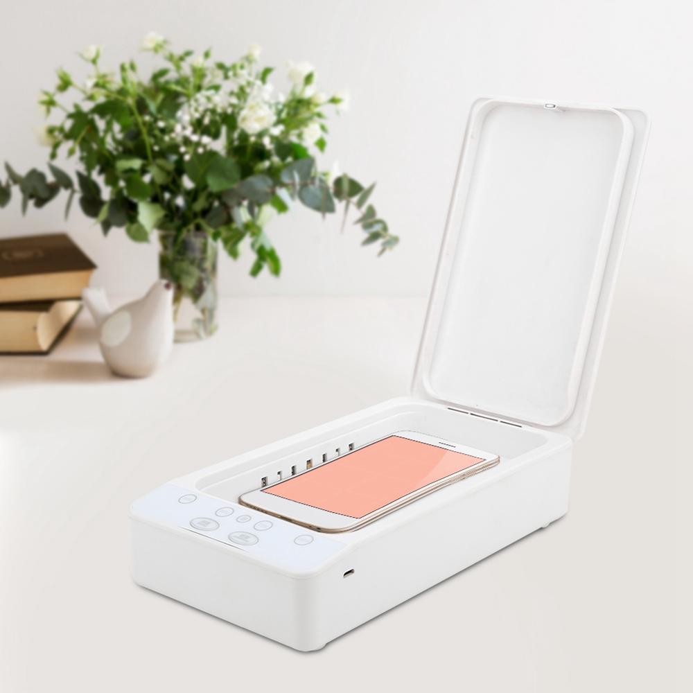 5V UV Licht Telefon Sterilisator Kasten Schmuck Handys Reiniger persönlich Desinfektion Schrank mit Aromatherapie Esterilizador
