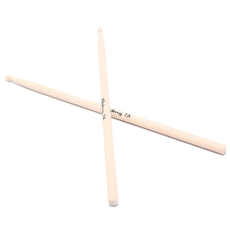 One Pair Drum Sticks Wood Drumsticks 7A Musical Instruments Drum Sticks