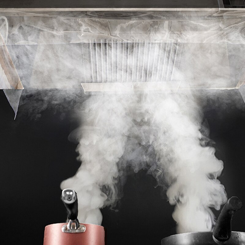 Hood Anti-smoke Cover Smoke Shield of Oil Fume Hood Absorbs Smoke Oil PVC Transparent HG99