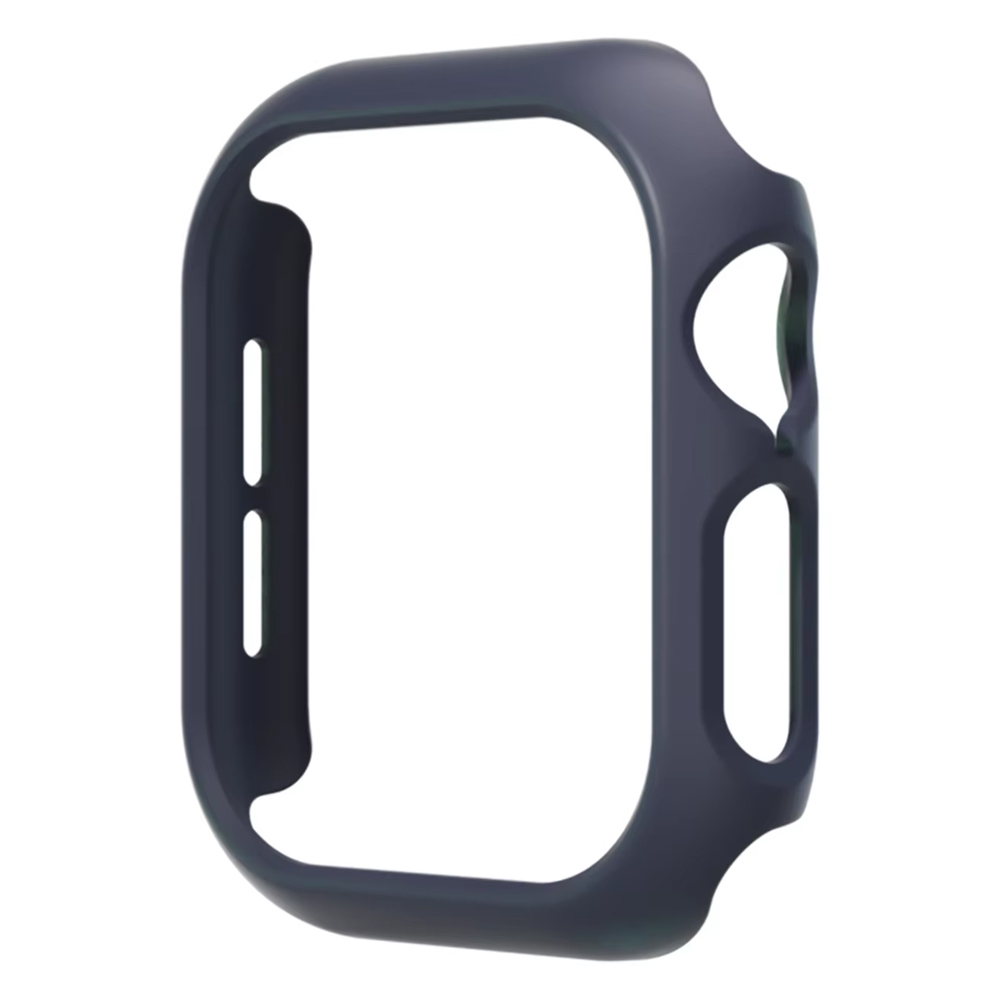 Cover for Apple Watch Case 44mm 40mm 45mm 41mm 42mm 38mm Accessories PC Protector bumper iWatch Series 8 7 SE 6 5 4 3 9 10 46mm: Blue / 2 - 3.9 Inches