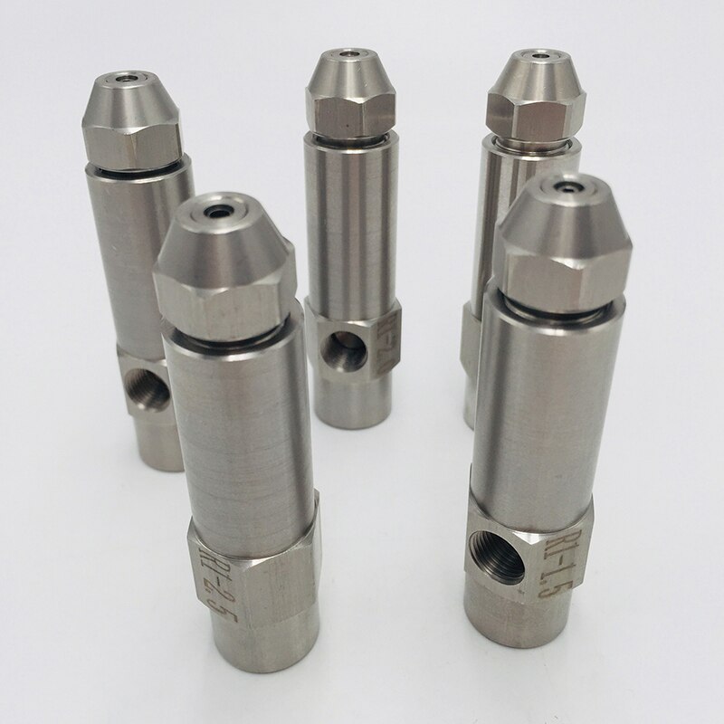 78MM Stainless Steel Waste Oil Burner Nozzle Air Atomizing Nozzle Fuel Oil Nozzle Siphon Fuel Oil Jet Burner Spray Nozzle